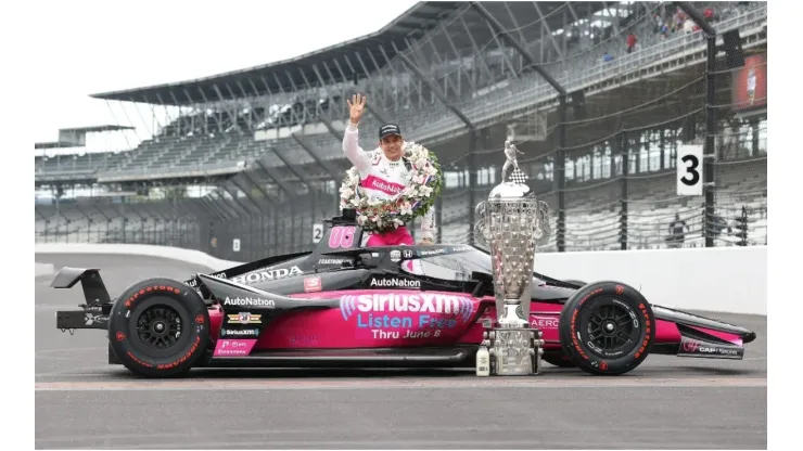 Helio Castroneves, last winner of the Indy 500
