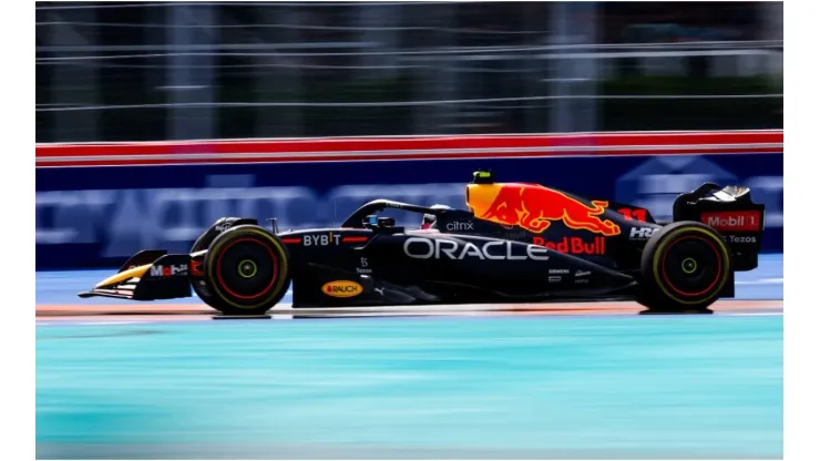 Sergio Perez Red Bull Racing during the F1 Grand Prix of Miami
