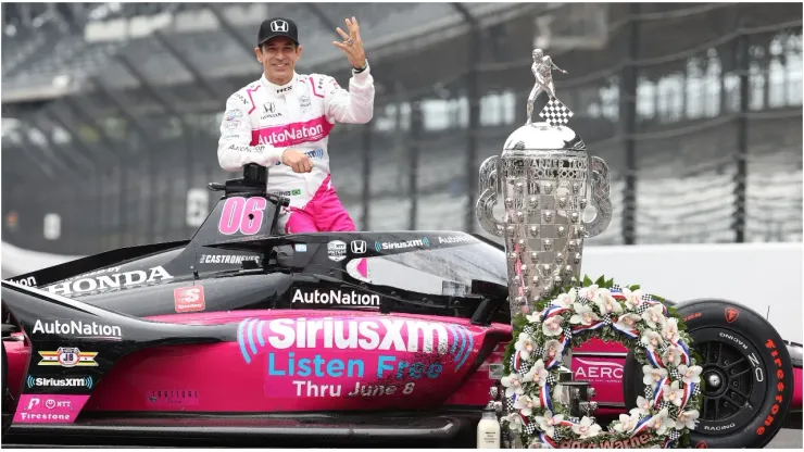 Helio Castroneves, last winner of the Indy 500
