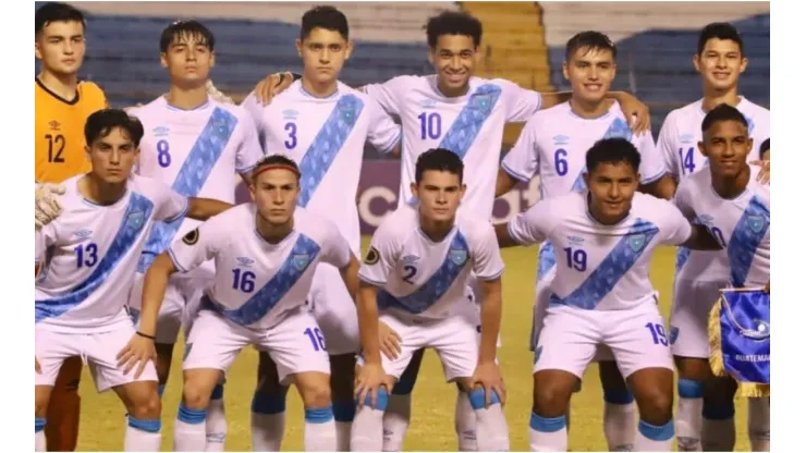 The Guatemala U20 team
