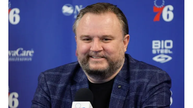 Sixers' president of basketball operations Daryl Morey.
