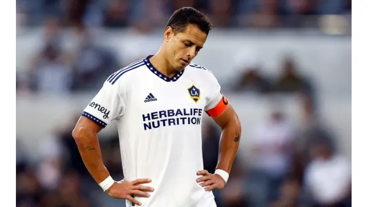 Chicharito Hernandez during the 2022 MLS season.
