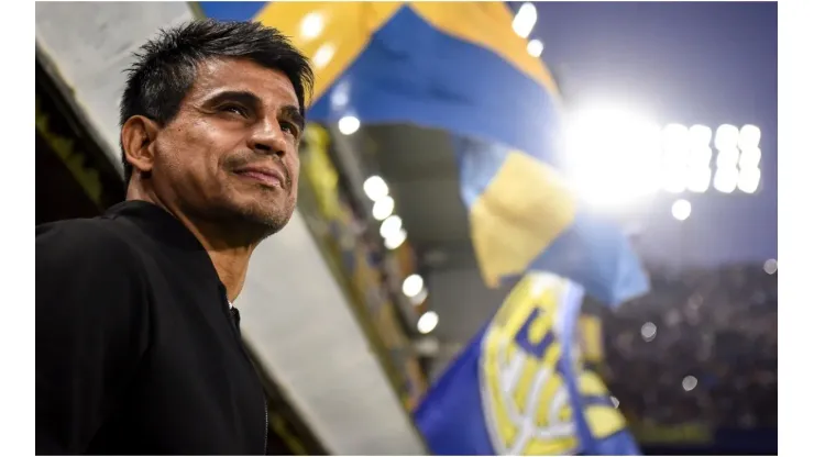 Hugo Ibarra coach of Boca Juniors
