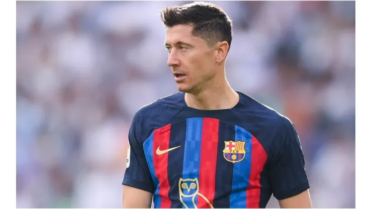 Robert Lewandowski of FC Barcelona
