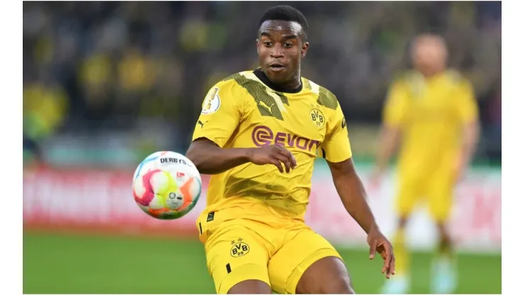 Youssoufa Moukoko of Borussia Dortmund
