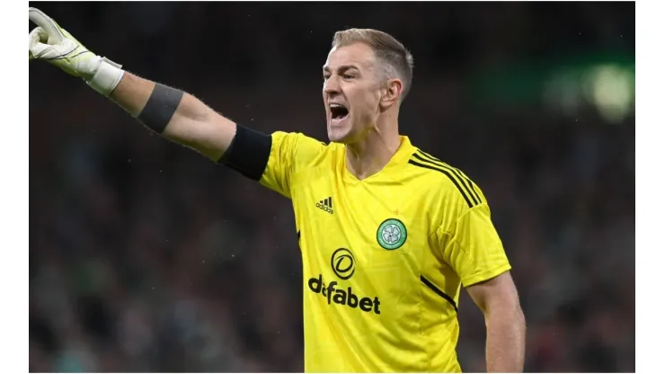 Celtic goalkeeper Joe Hart
