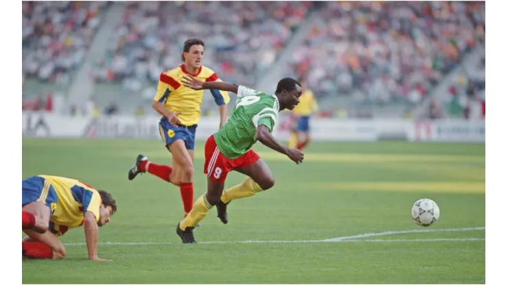 Roger Milla, African soccer legend
