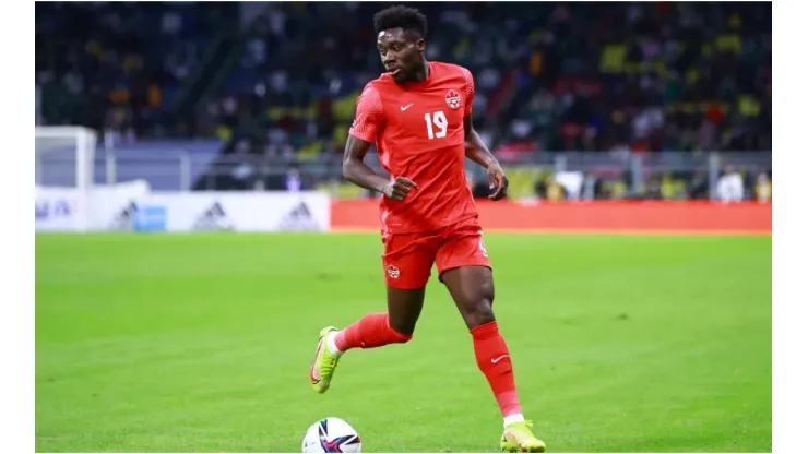 Alphonso Davies of Canada
