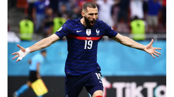 Karim Benzema with France
