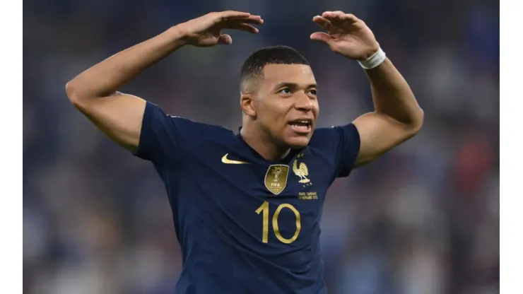 Kylian Mbappe of France
