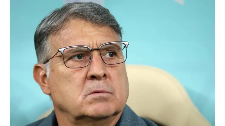 Gerardo Martino at the Qatar 2022 World Cup with Mexico
