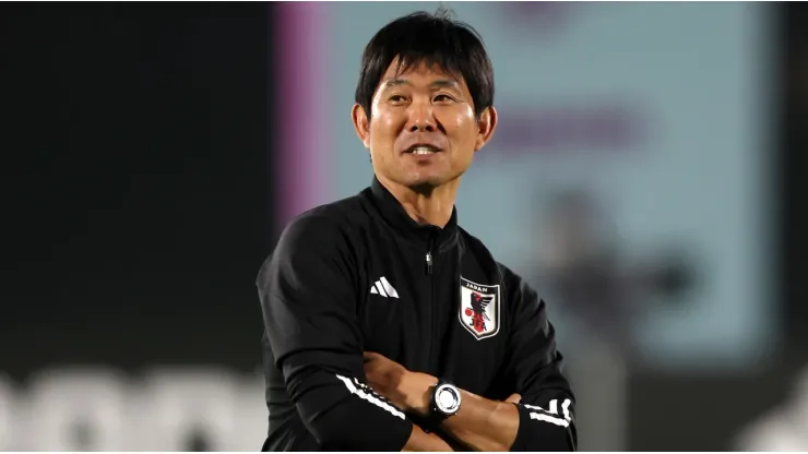 Hajime Moriyasu, Head Coach of Japan.
