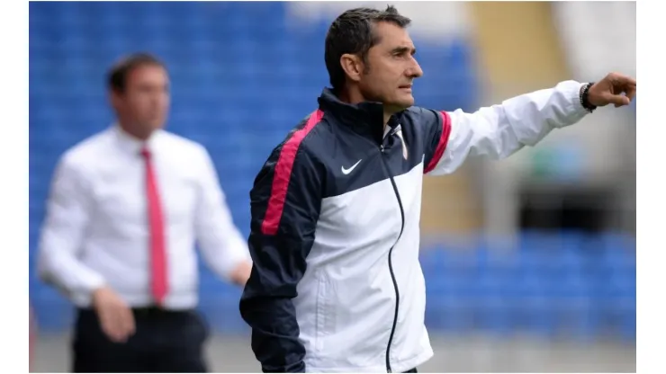 Athletic Club de Bilbao coach Ernesto Valverde
