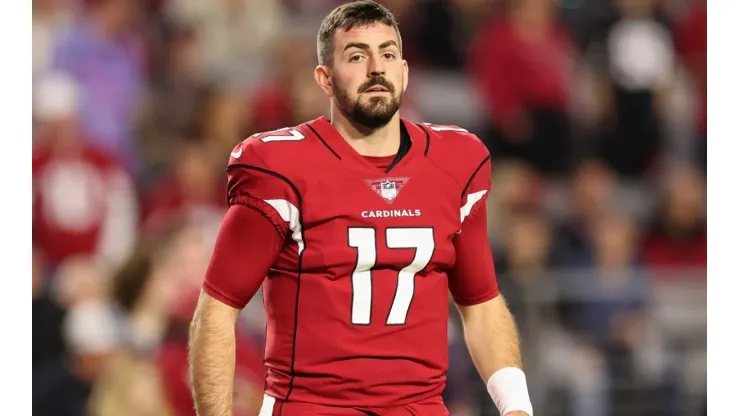 QB David Blough before the Cardinals vs Buccaneers on week 16
