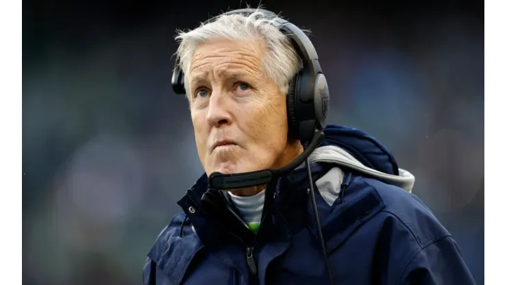 Pete Carroll head coach of the Seattle Seahawks
