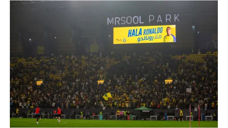 Fans cheer as Al-Nassr's
