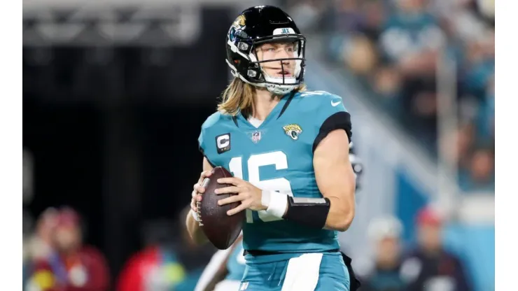 Trevor Lawrence quarterback of the Jacksonville Jaguars
