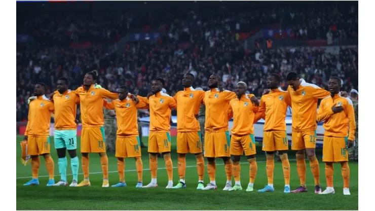 Players of Ivory Coast
