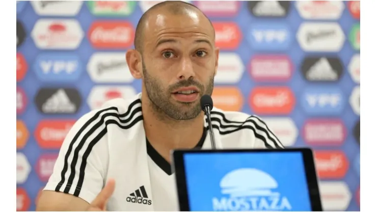 Javier Mascherano of Argentina
