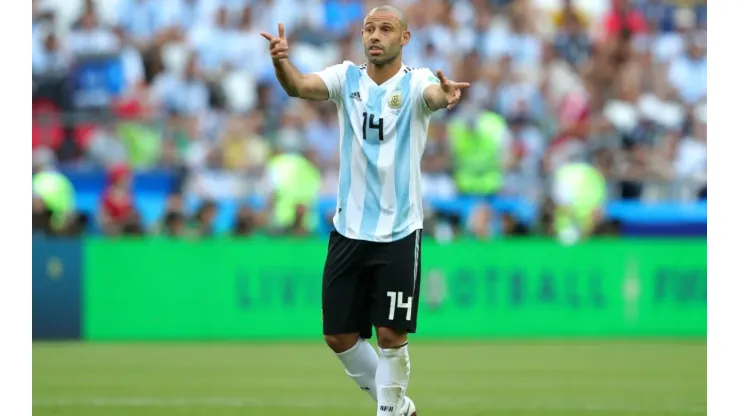 Javier Mascherano is Argentina's coach
