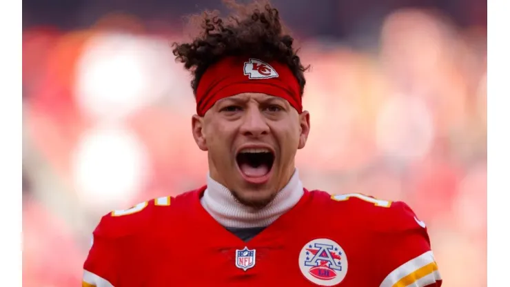 Patrick Mahomes quarterback of the Kansas City Chiefs
