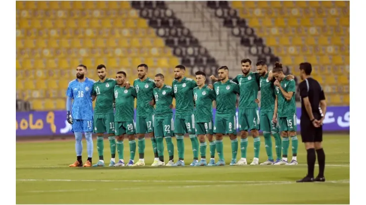 Algeria Team poses
