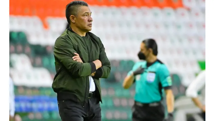 Manager Ambriz of Toluca
