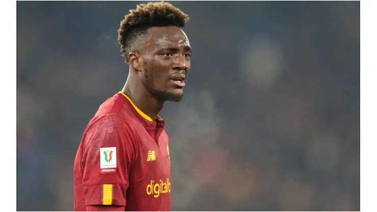 Tammy Abraham of AS Roma
