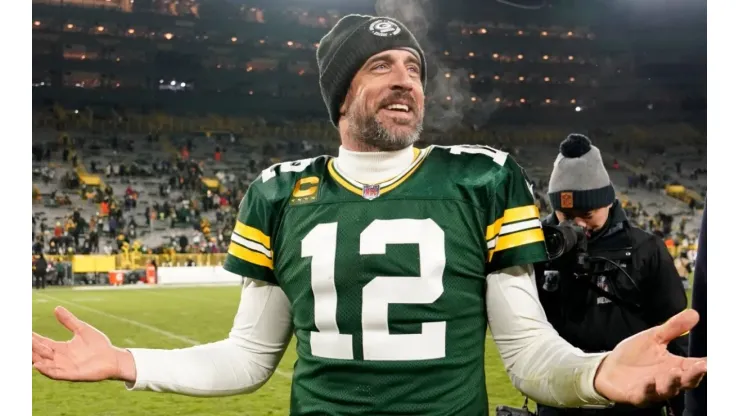 Rodgers during the 2022 NFL season
