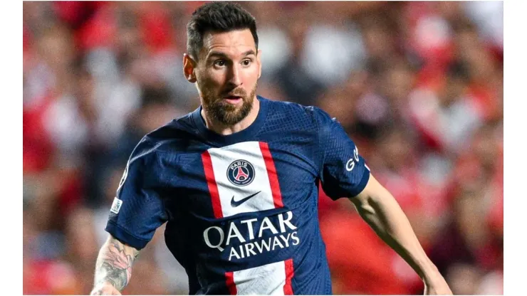 Lionel Messi of Paris Saint-Germain
