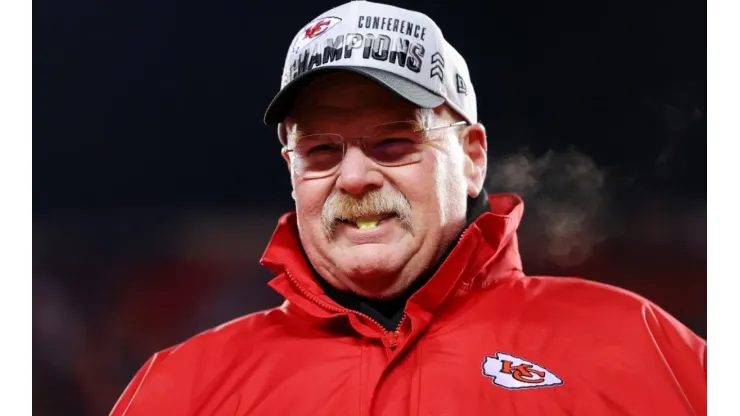 Andy Reid is the head coach of the Kansas City Chiefs
