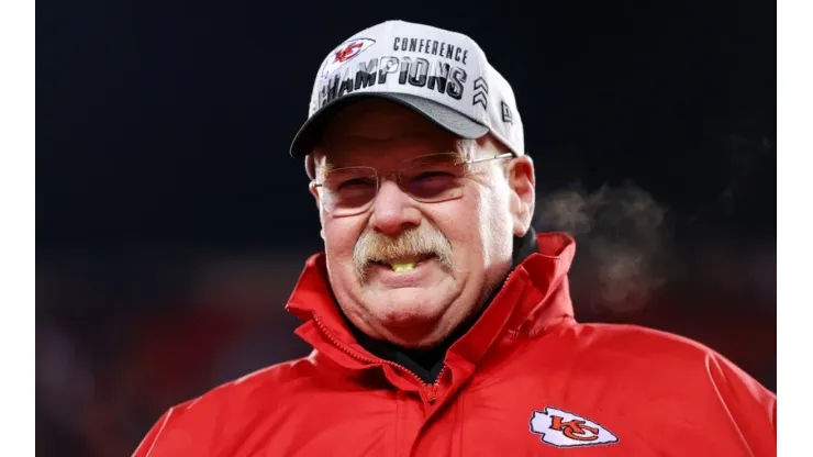 Andy Reid head coach of the Kansas City Chiefs
