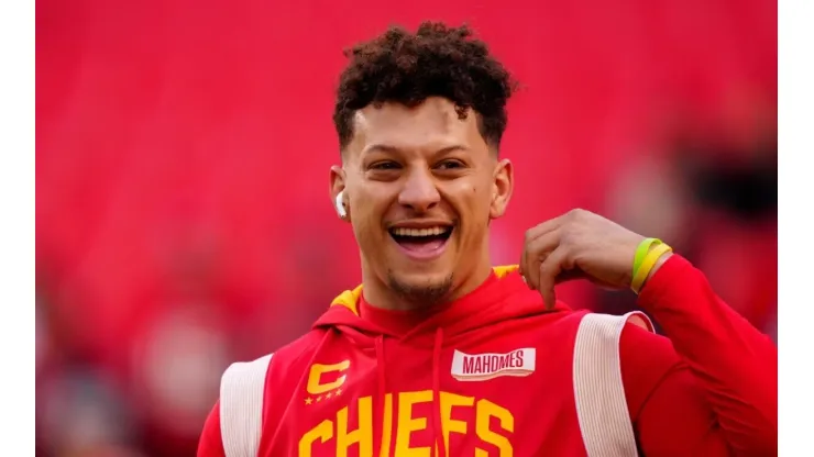 Patrick Mahomes quarterback of the Kansas City Chiefs
