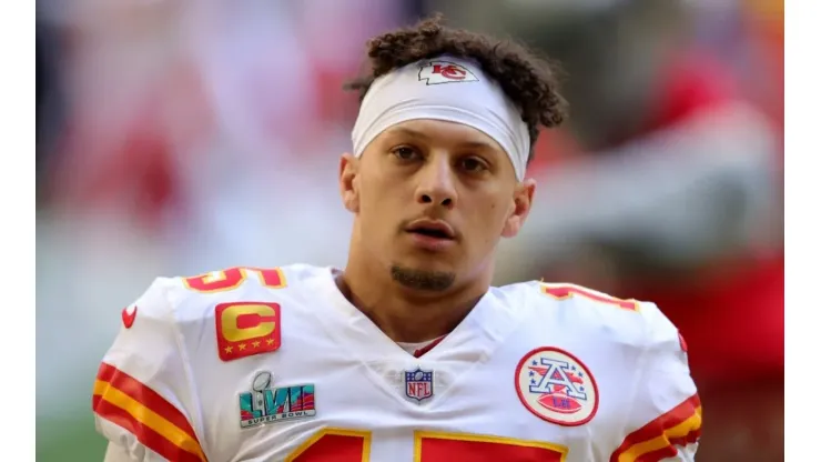 Patrick Mahomes quarterback of the Kansas City Chiefs
