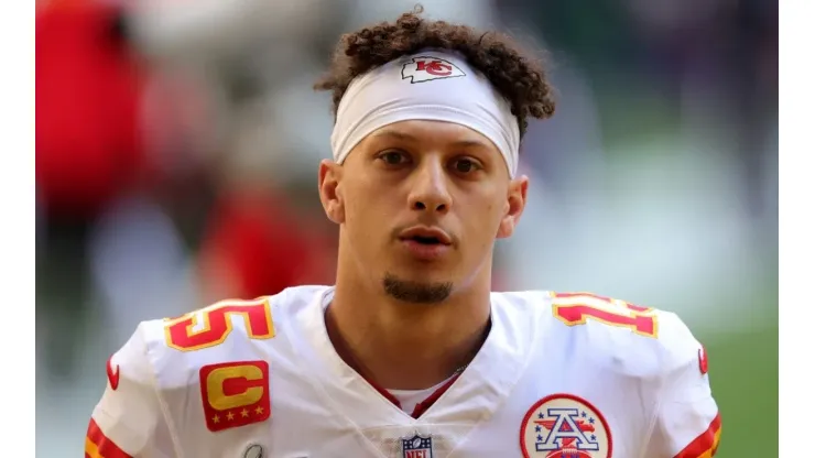 Patrick Mahomes quarterback of the Kansas City Chiefs
