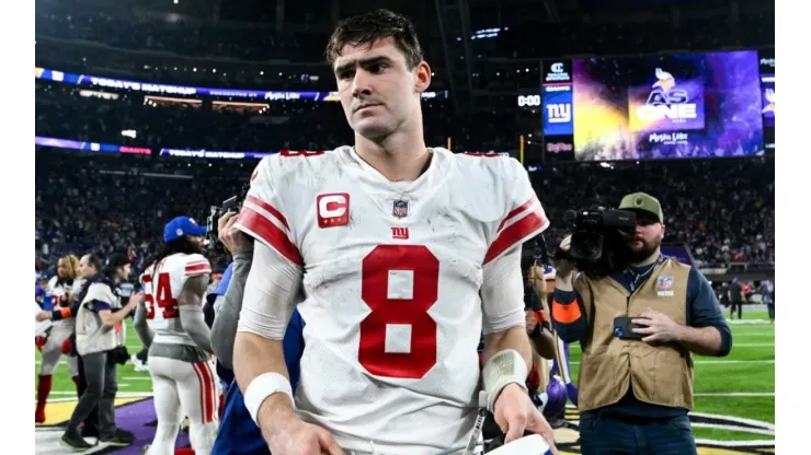 Daniel Jones quarterback of the New York Giants
