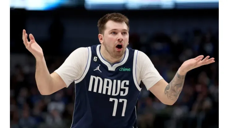 Luka Doncic of the Dallas Mavericks
