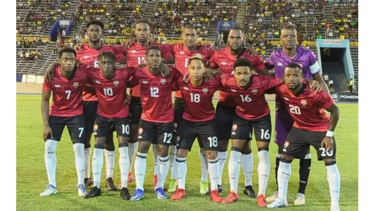 Trinidad and Tobago during a 2023 International Friendly against Jamaica
