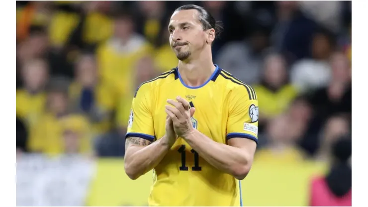 Zlatan Ibrahimovic of Sweden
