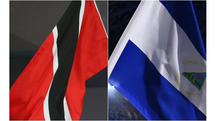 Trinida and Tobago and Nicaragua flags
