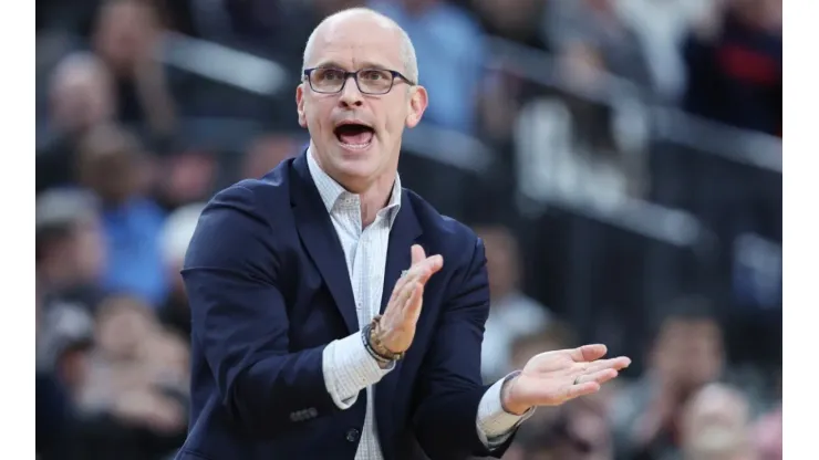 Dan Hurley head coach of the UConn Huskies
