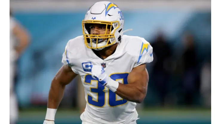 Austin Ekeler played his whole career for  the Chargers
