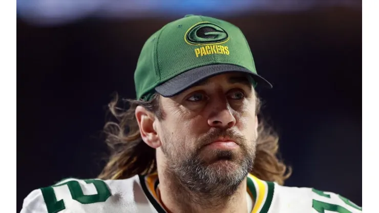 Aaron Rodgers with the Green Bay Packers
