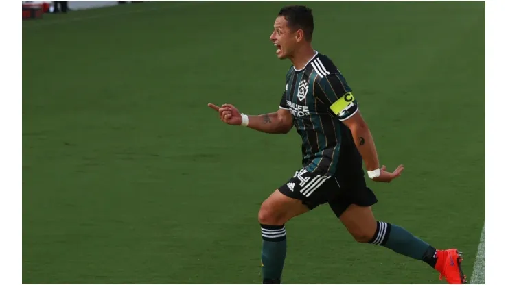 Javier "Chicharito" Hernandez #14 of Los Angeles Galaxy
