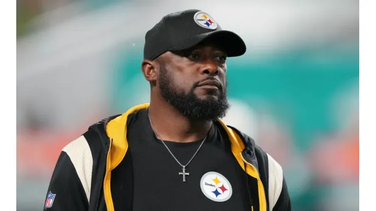 Mike Tomlin head coach of the Pittsburgh Steelers
