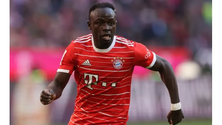 Sadio Mane with Bayern Munich
