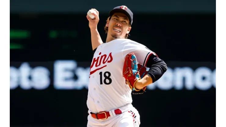 Kenta Maeda pitcher of the Minnesota Twins
