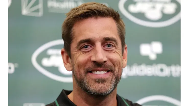 Aaron Rodgers quarterback of the New York Jets
