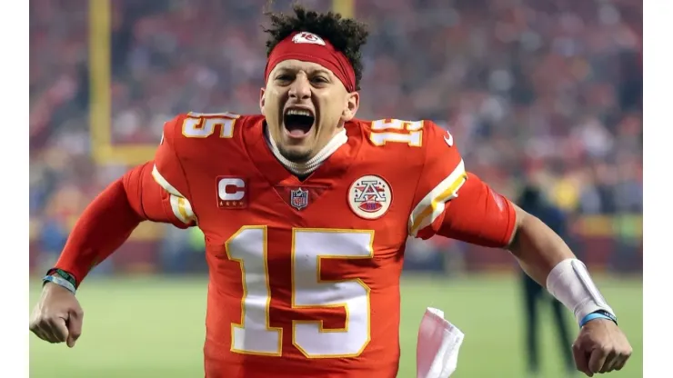 Patrick Mahomes quarterback of the Kansas City Chiefs
