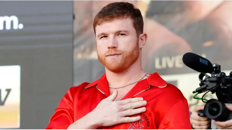 Saul Canelo Alvarez prior to his fight with Gennady Golovkin
